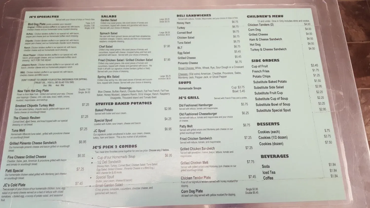 Menu 4