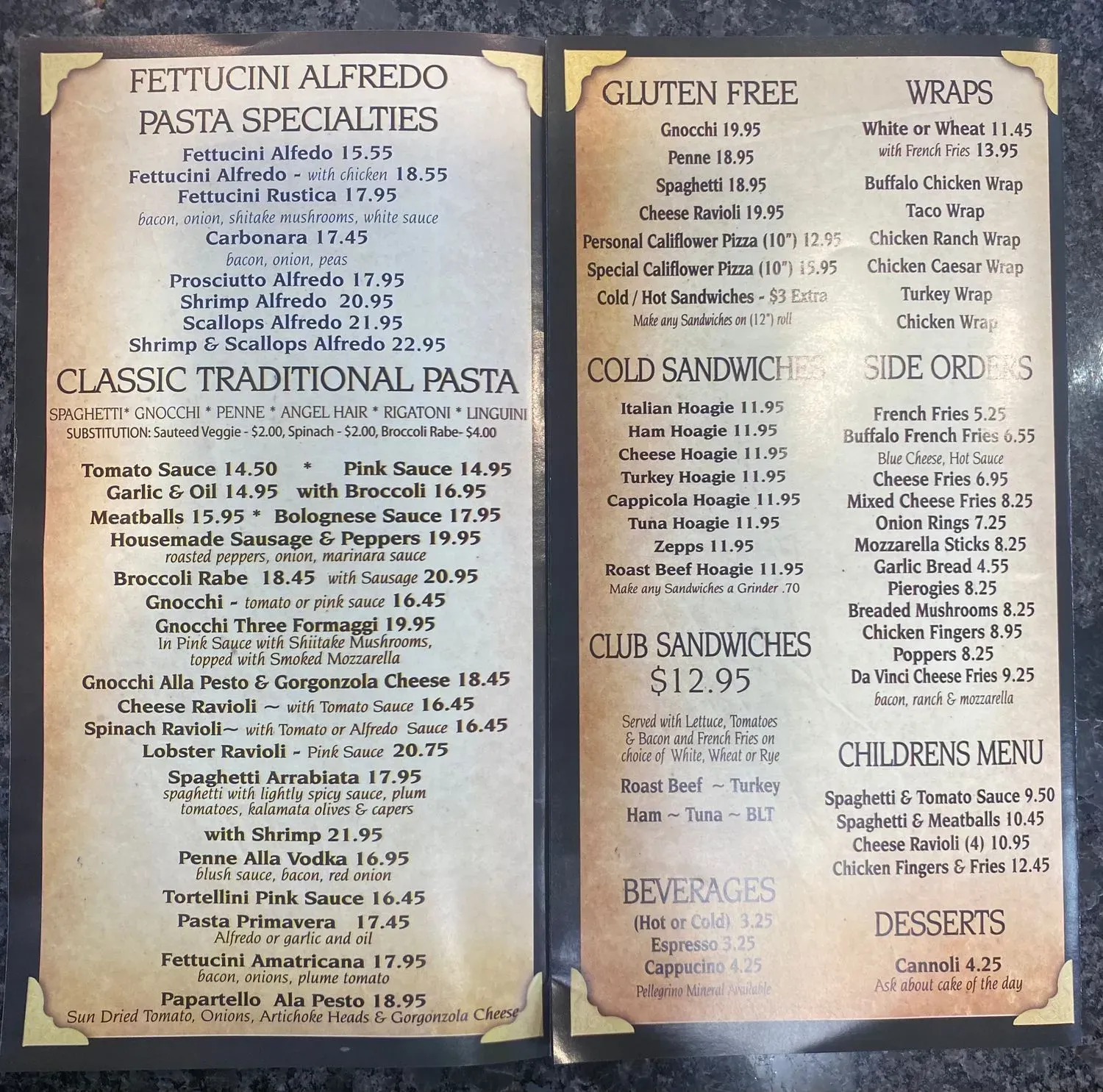 Menu 3