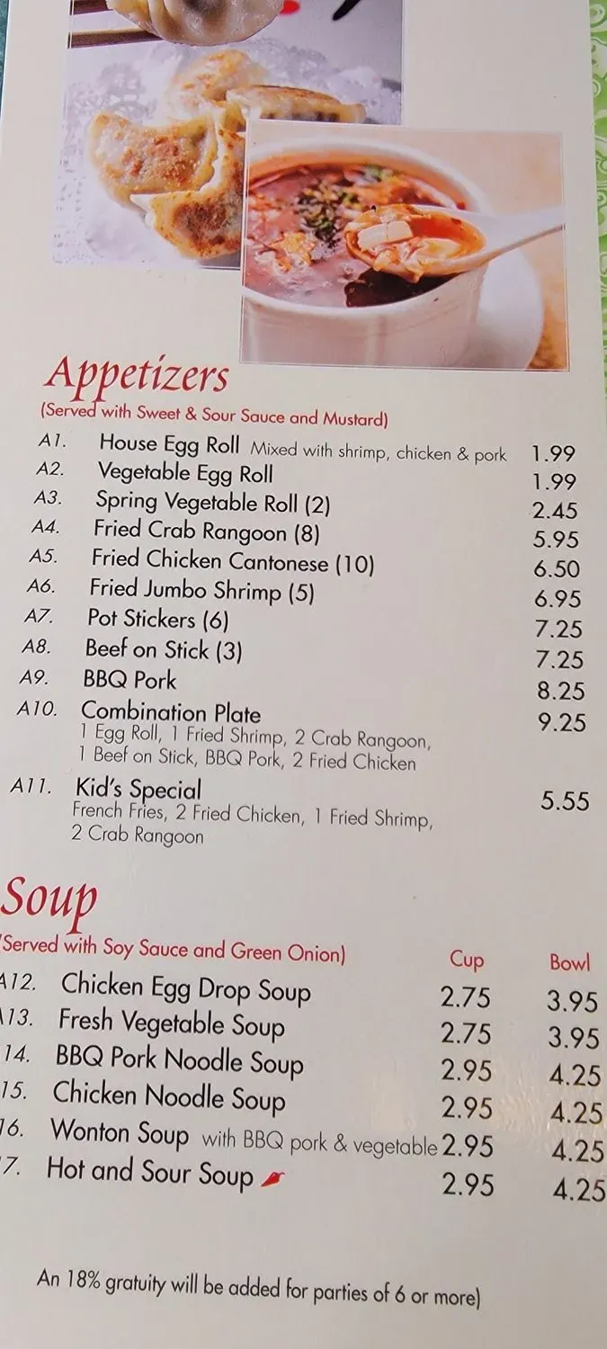 Menu 6