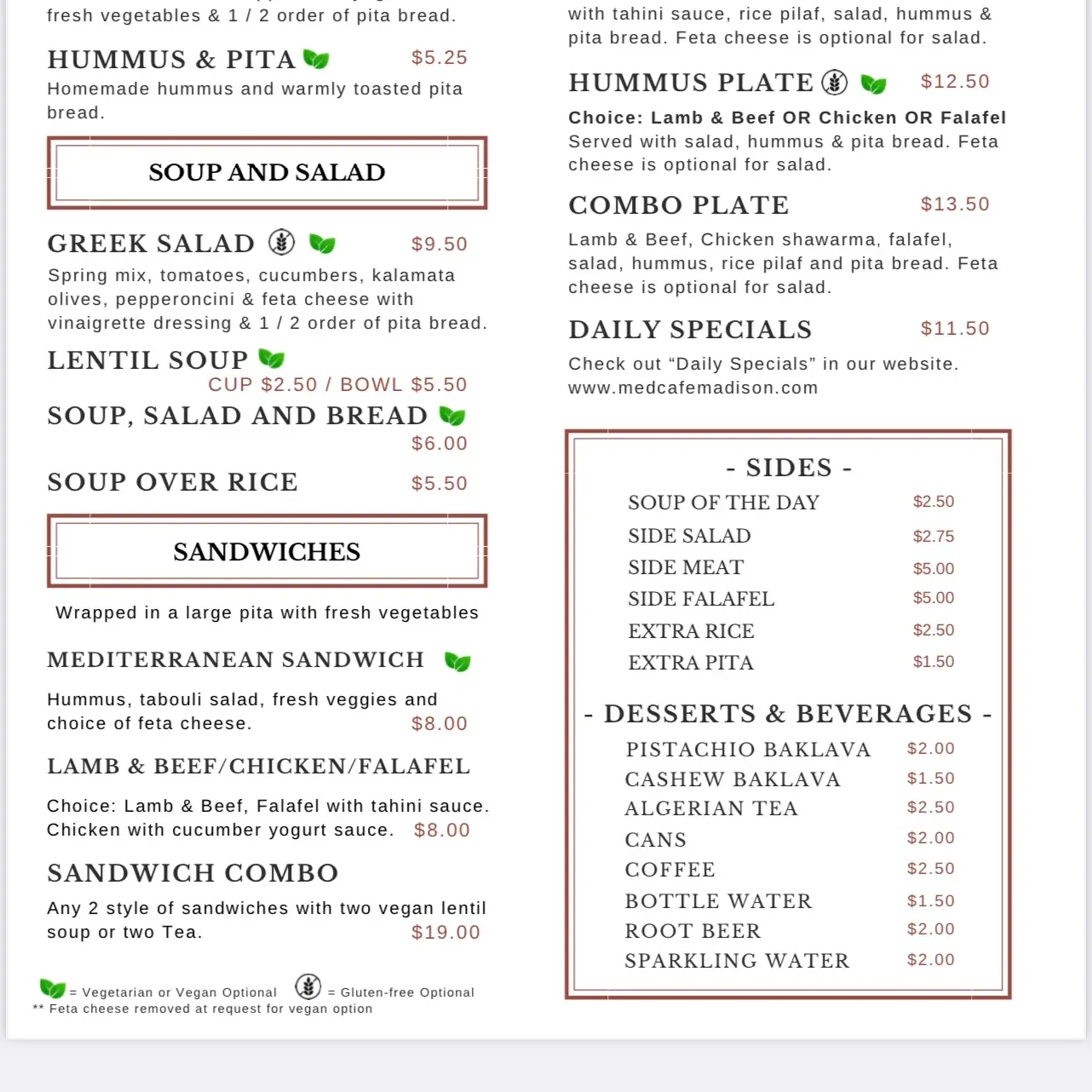 Menu 3