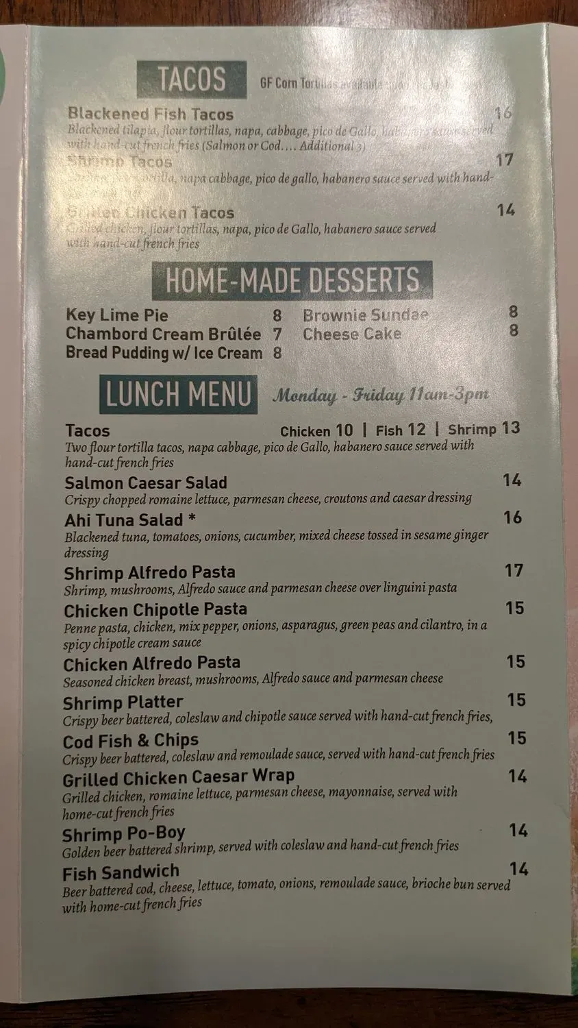 Menu 6