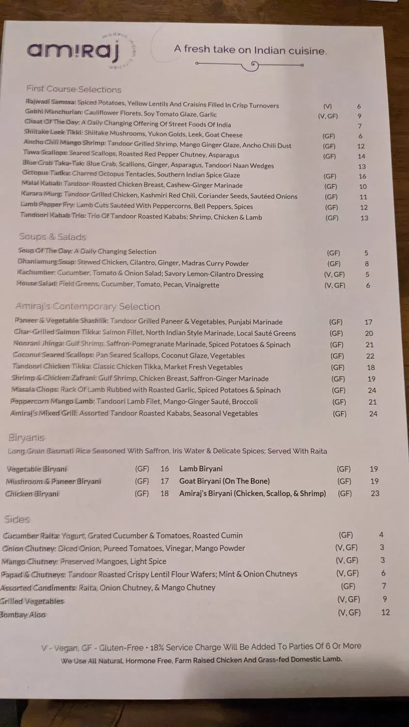 Menu 6