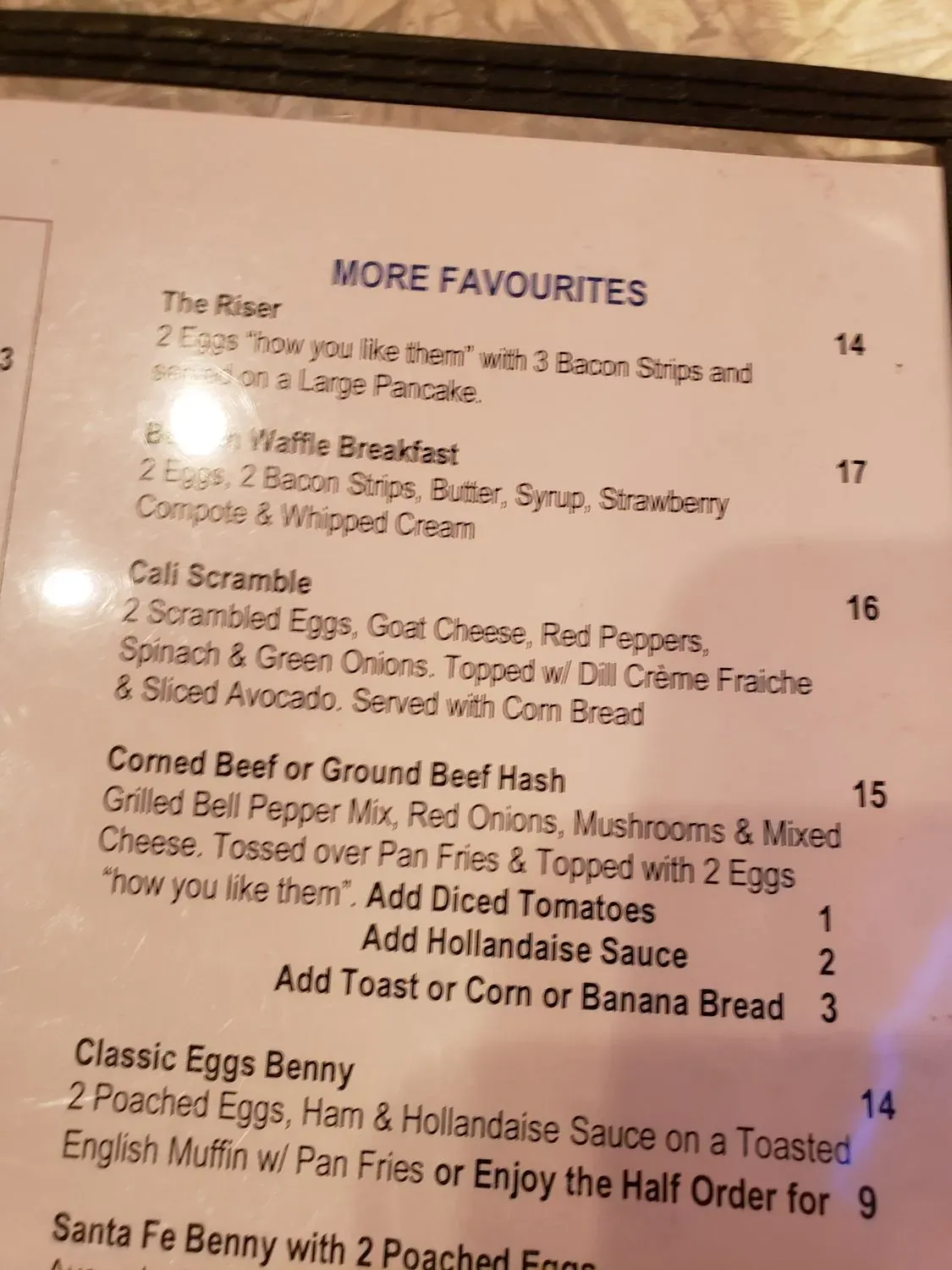 Menu 6