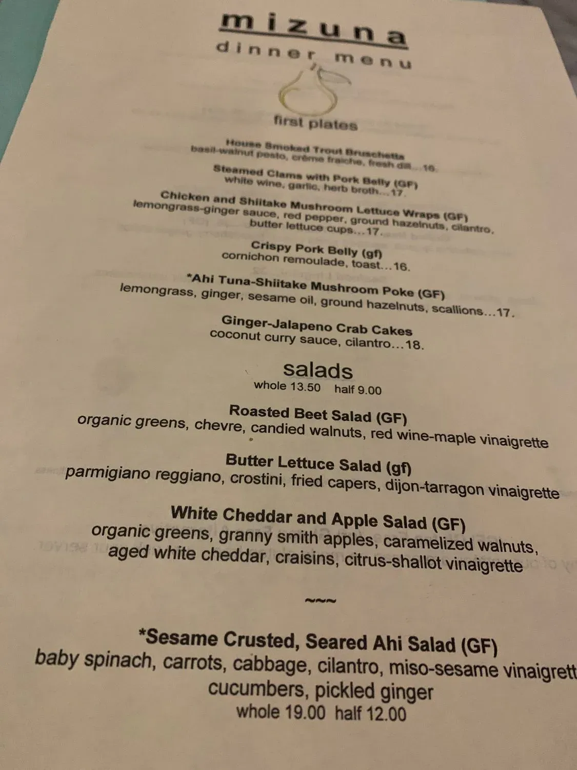 Menu 6