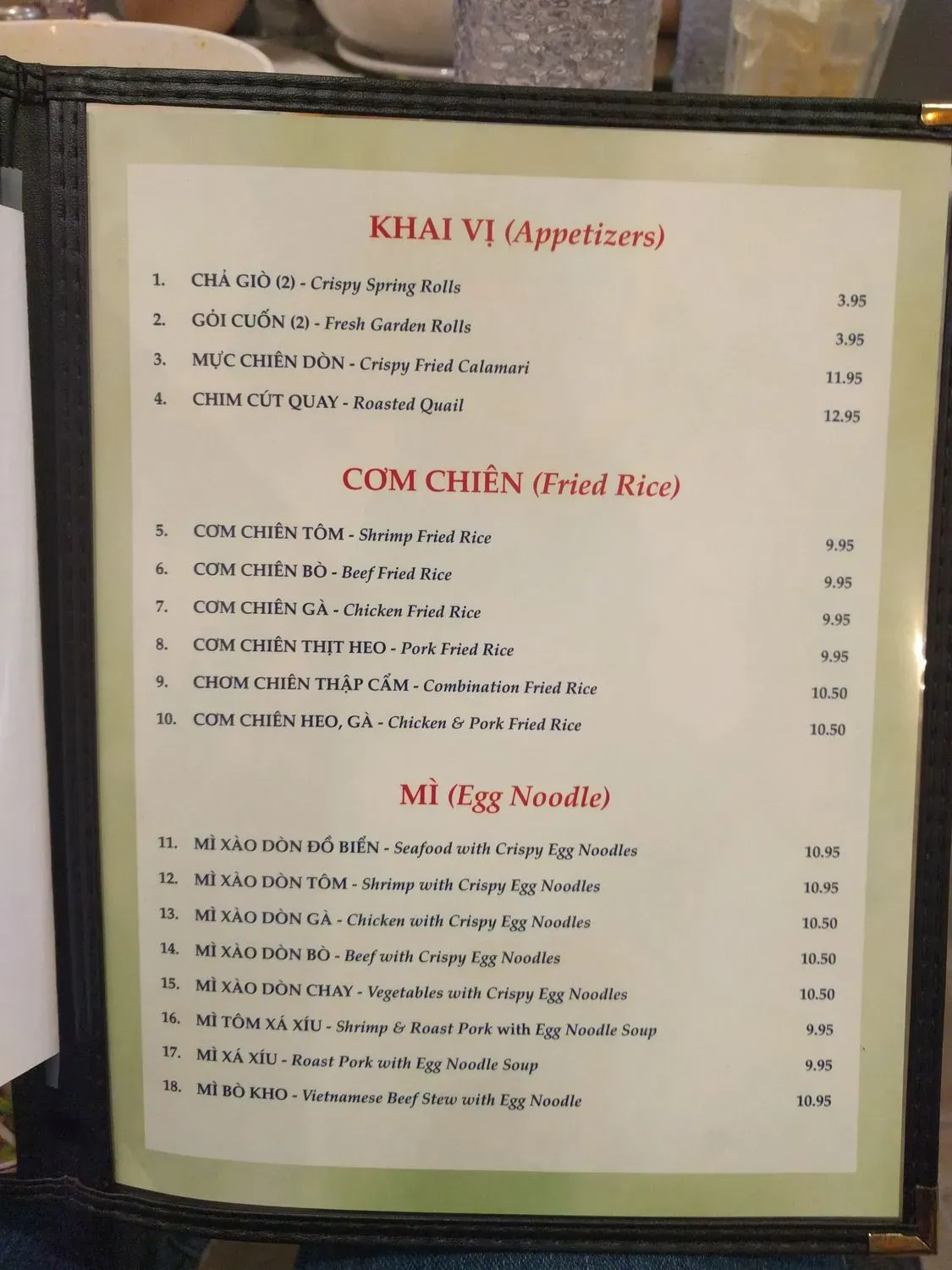 Menu 6