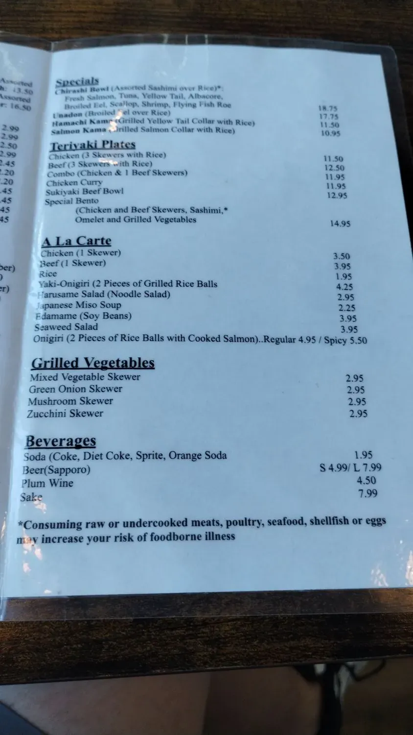 Menu 6