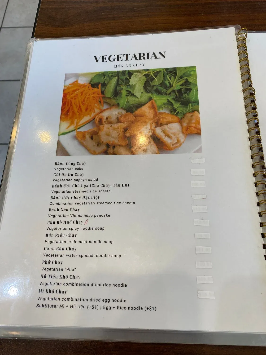 Menu 6