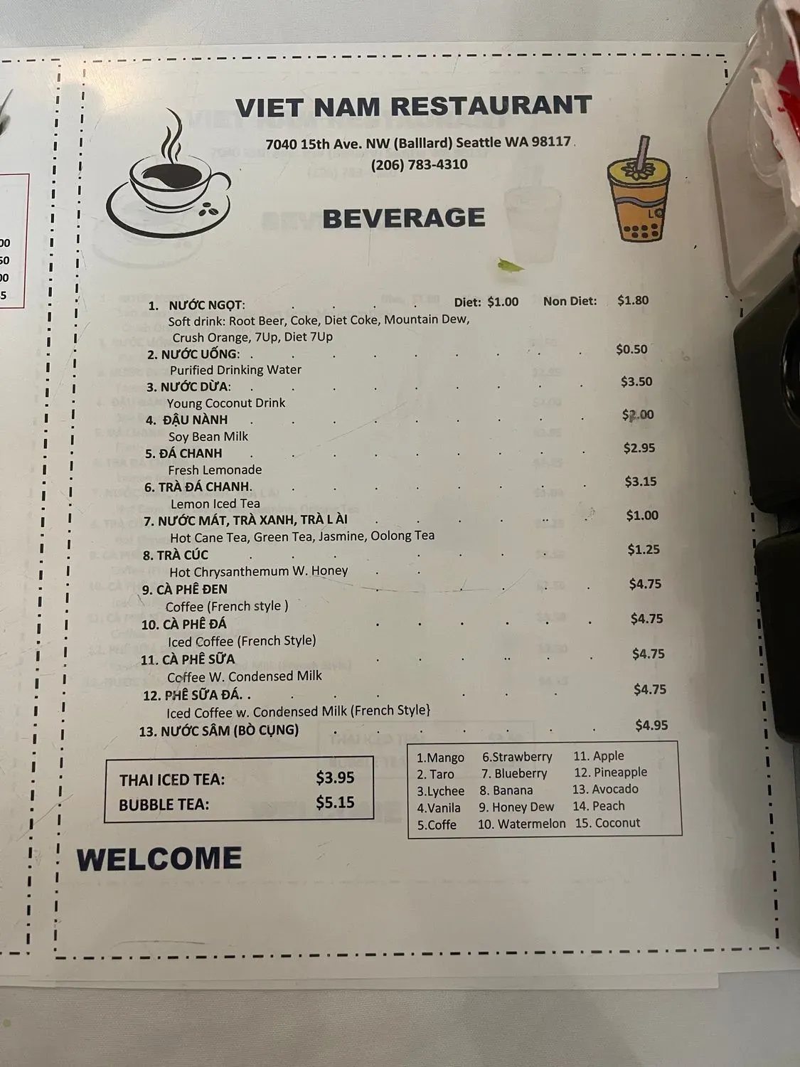 Menu 4