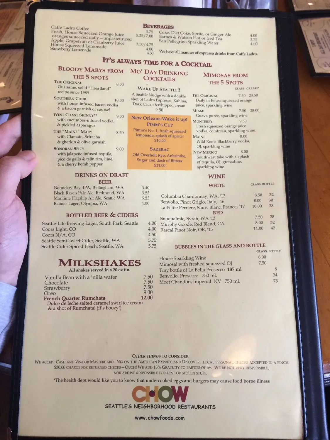 Menu 6