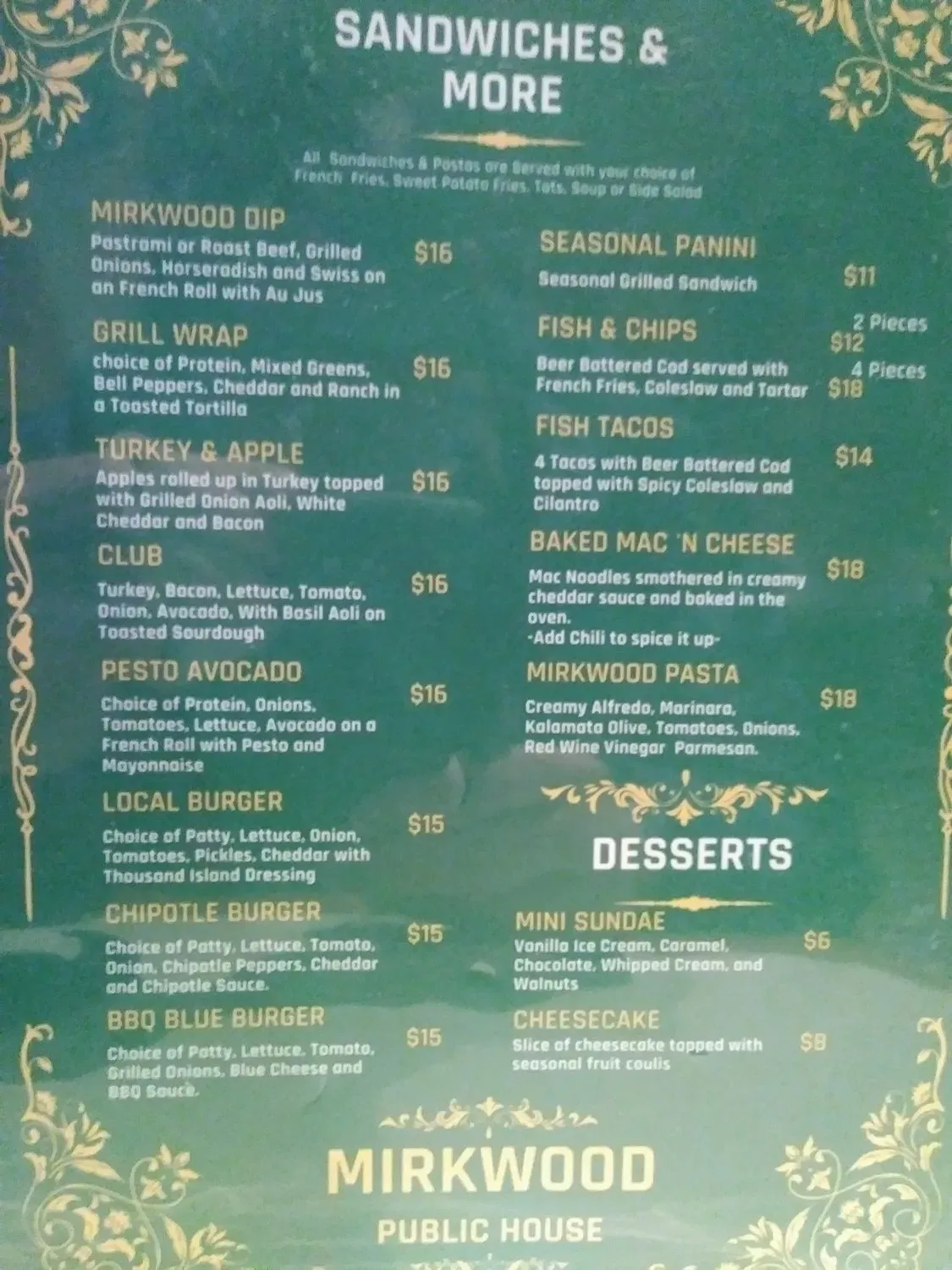 Menu 4