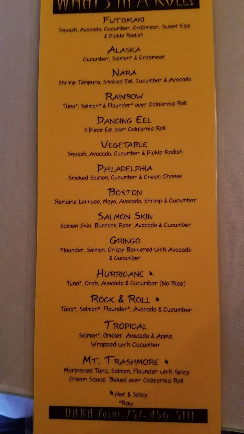 Menu 4