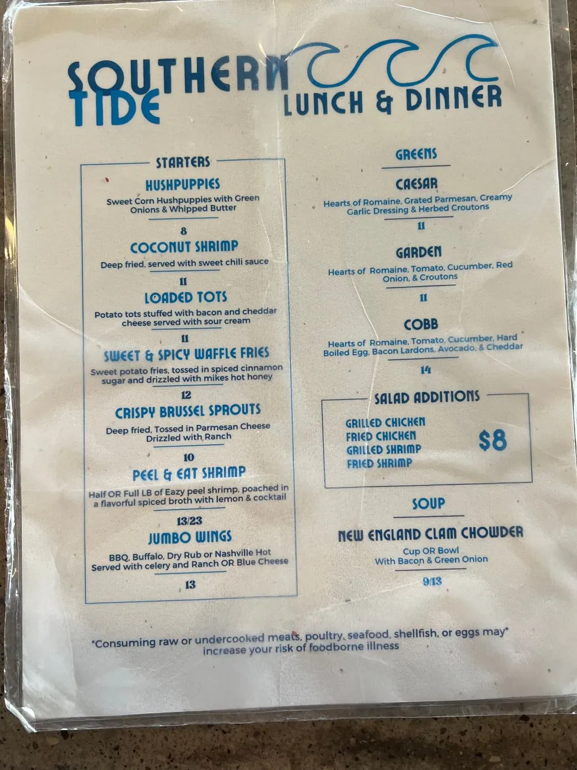 Menu 4