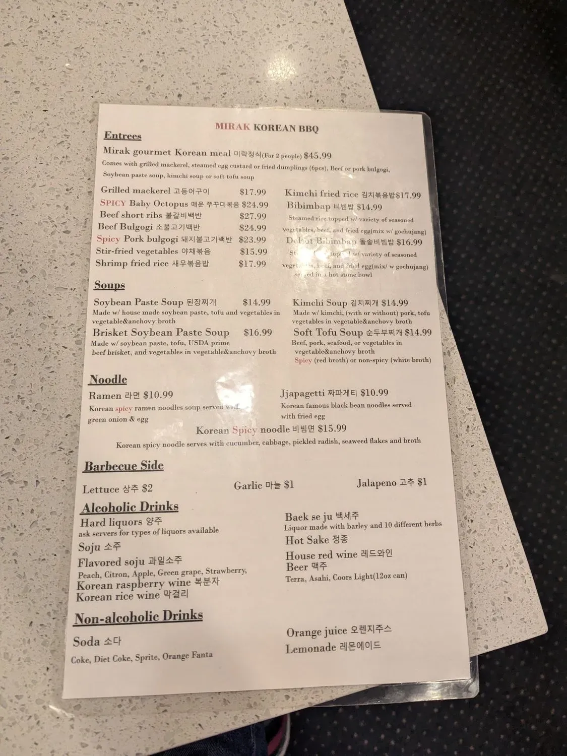 Menu 4