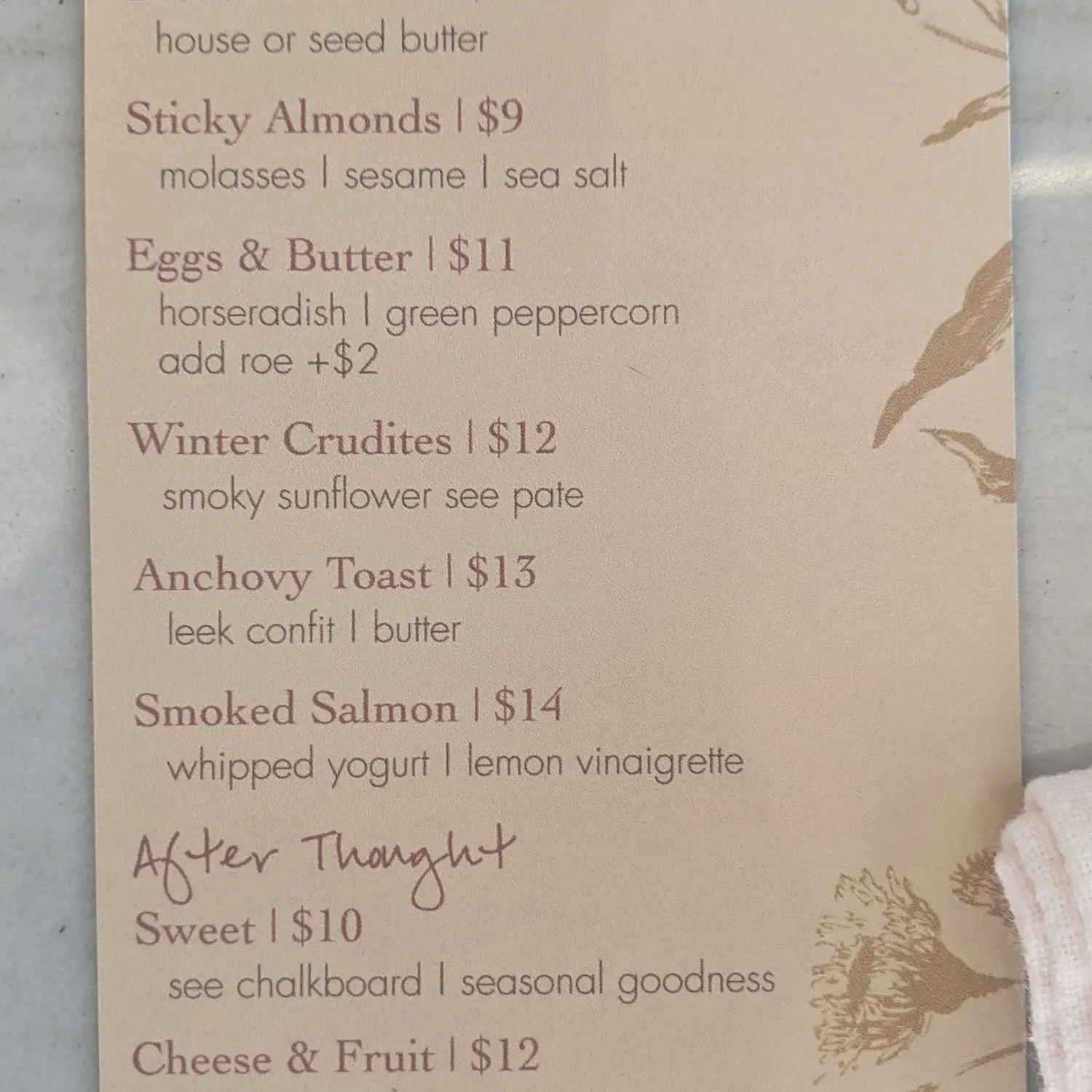 Menu 3