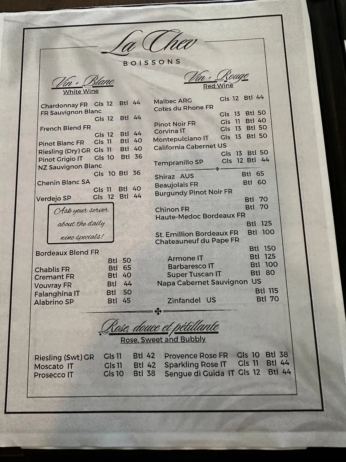 Menu 3