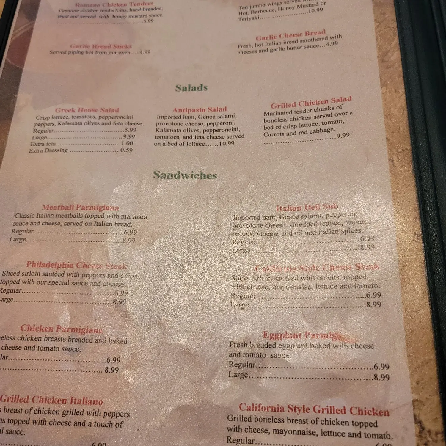 Menu 3