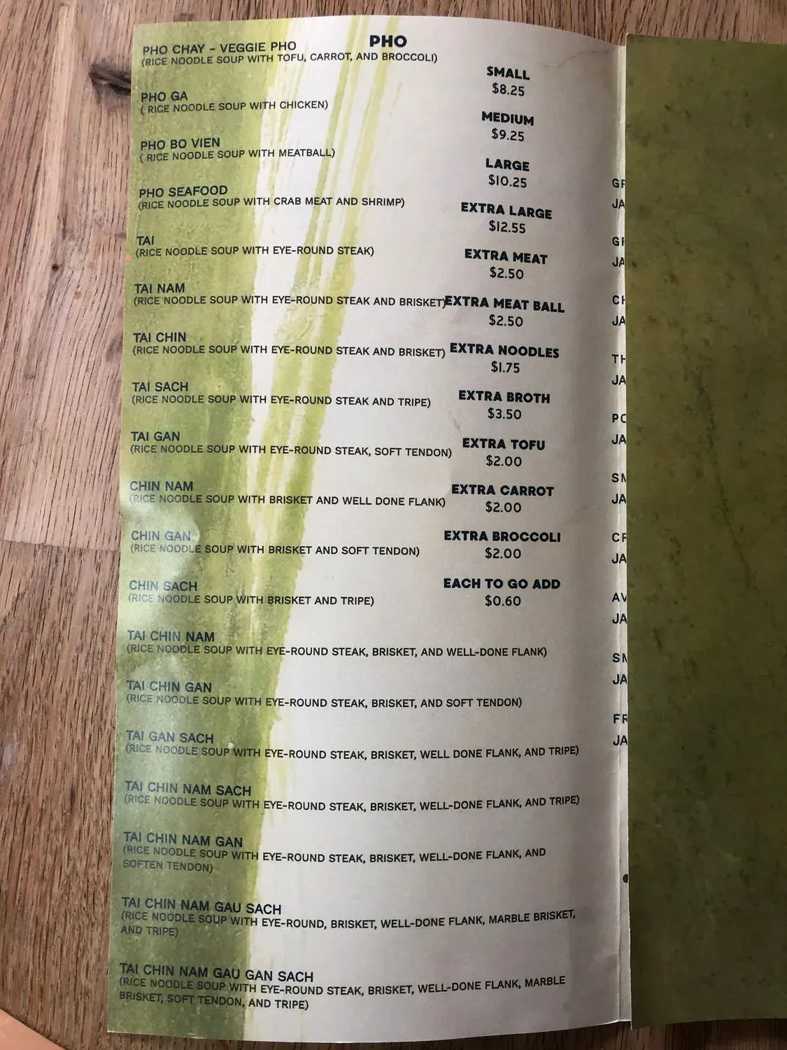 Menu 6