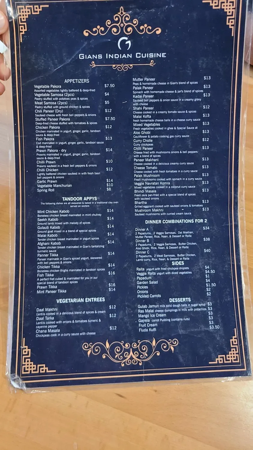 Menu 3