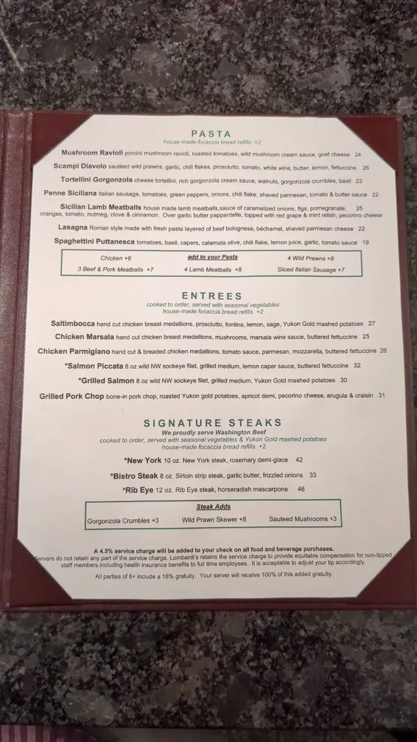 Menu 6