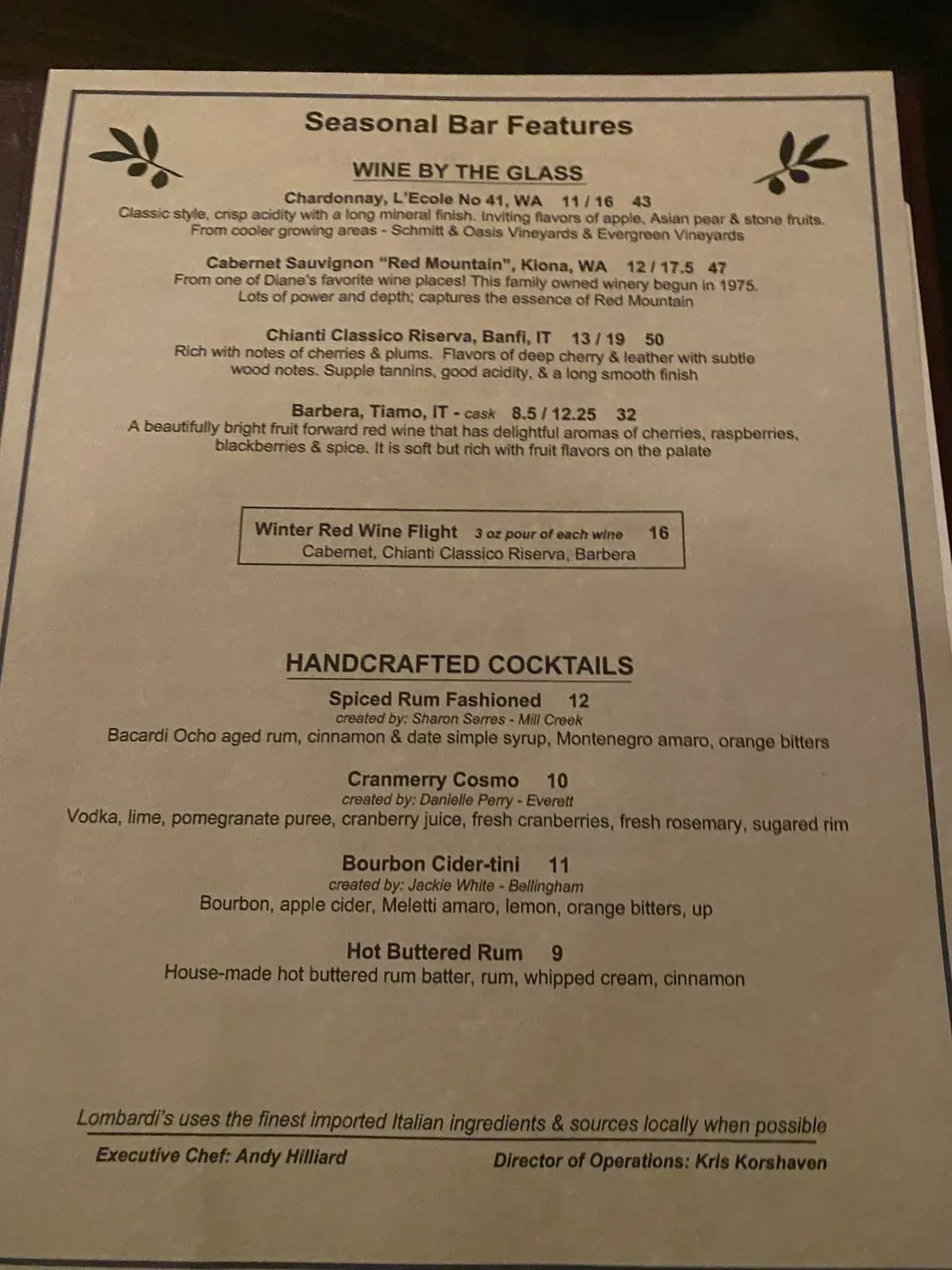 Menu 3