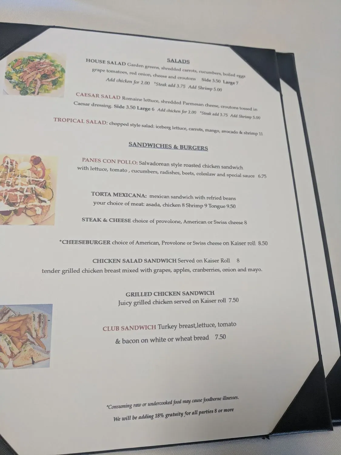 Menu 6