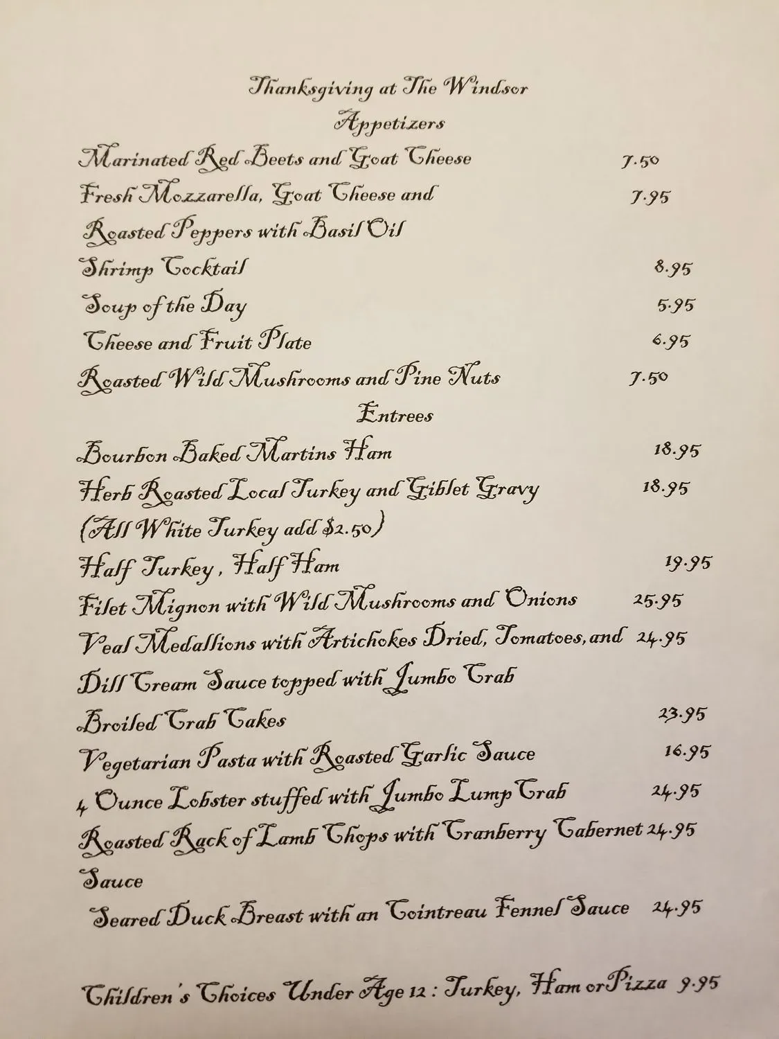 Menu 3