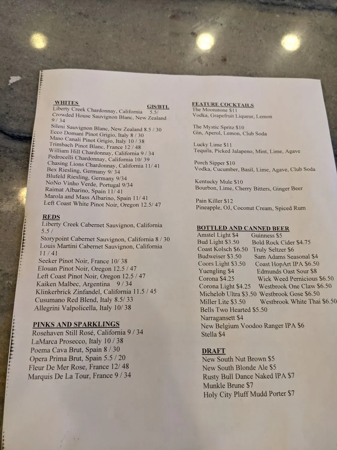 Menu 6