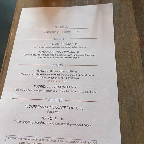 Menu 3