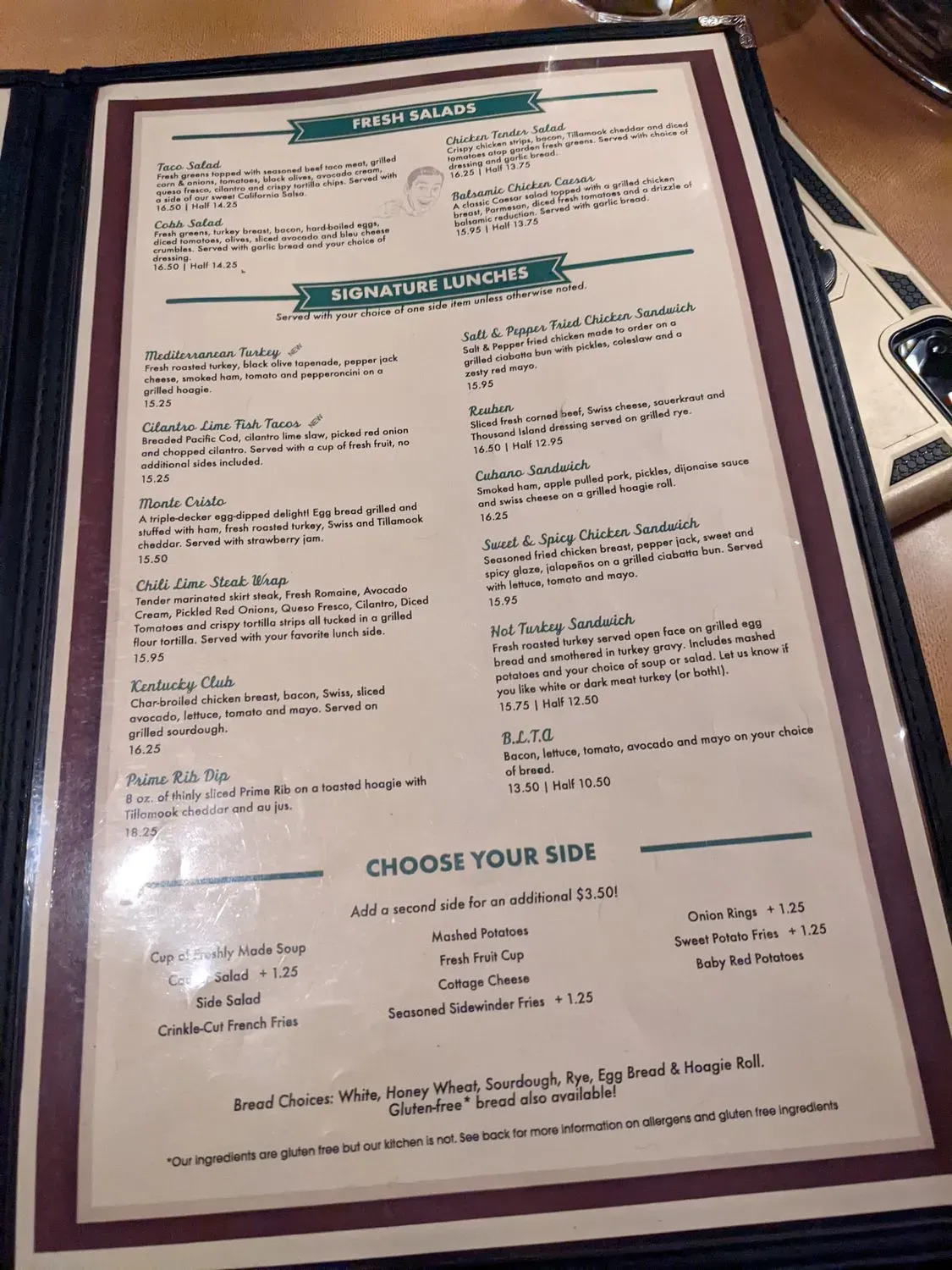 Menu 4