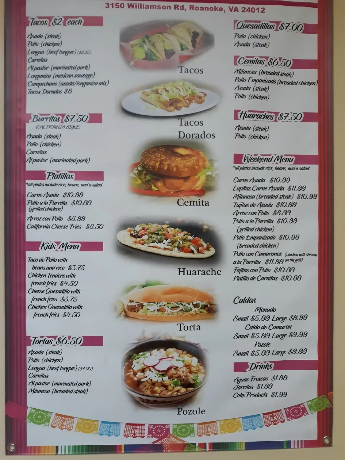 Menu 6