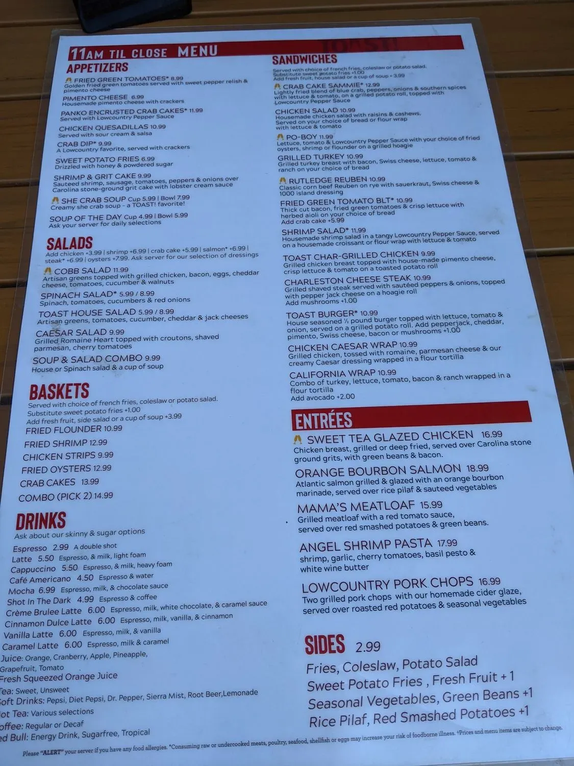 Menu 6