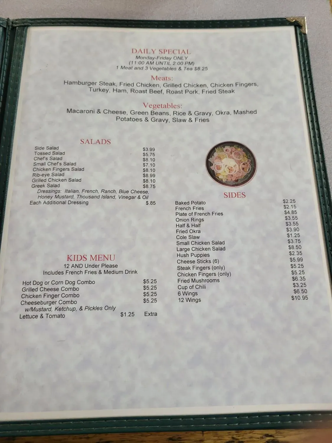 Menu 4