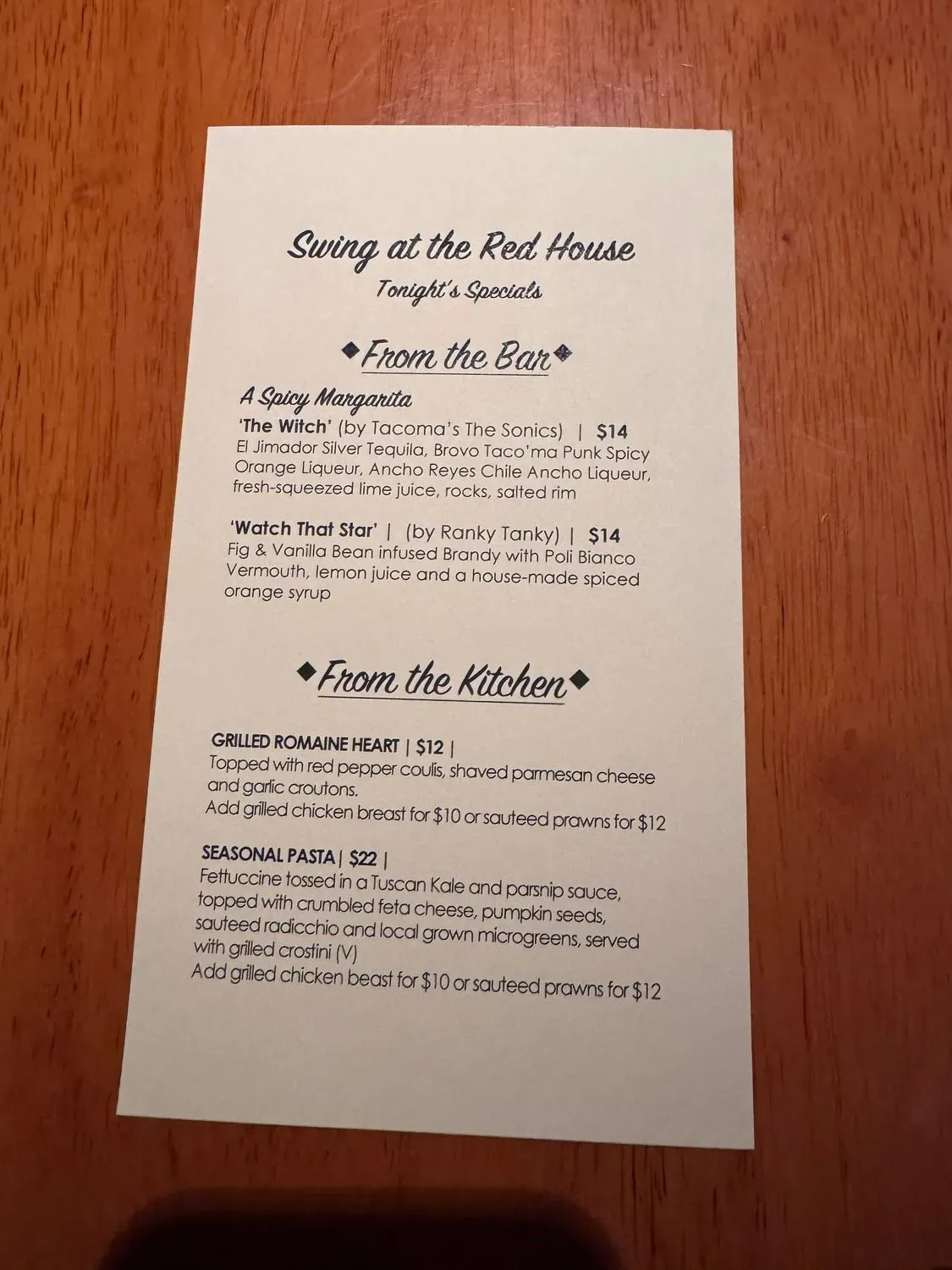 Menu 6