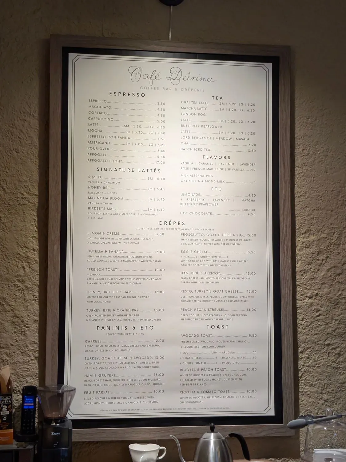 Menu 6