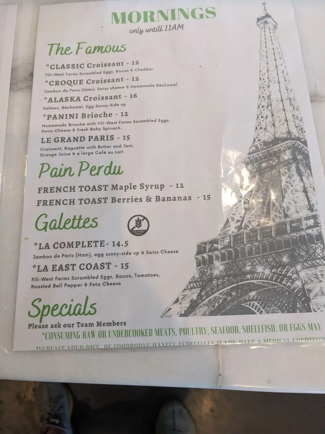 Menu 4