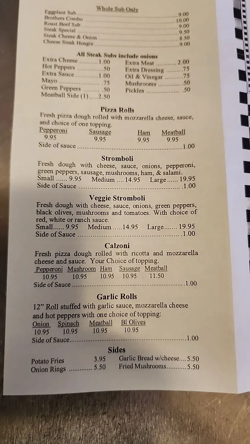 Menu 6