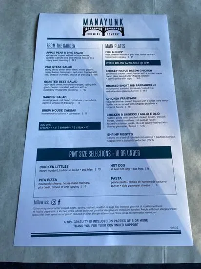 Menu 4