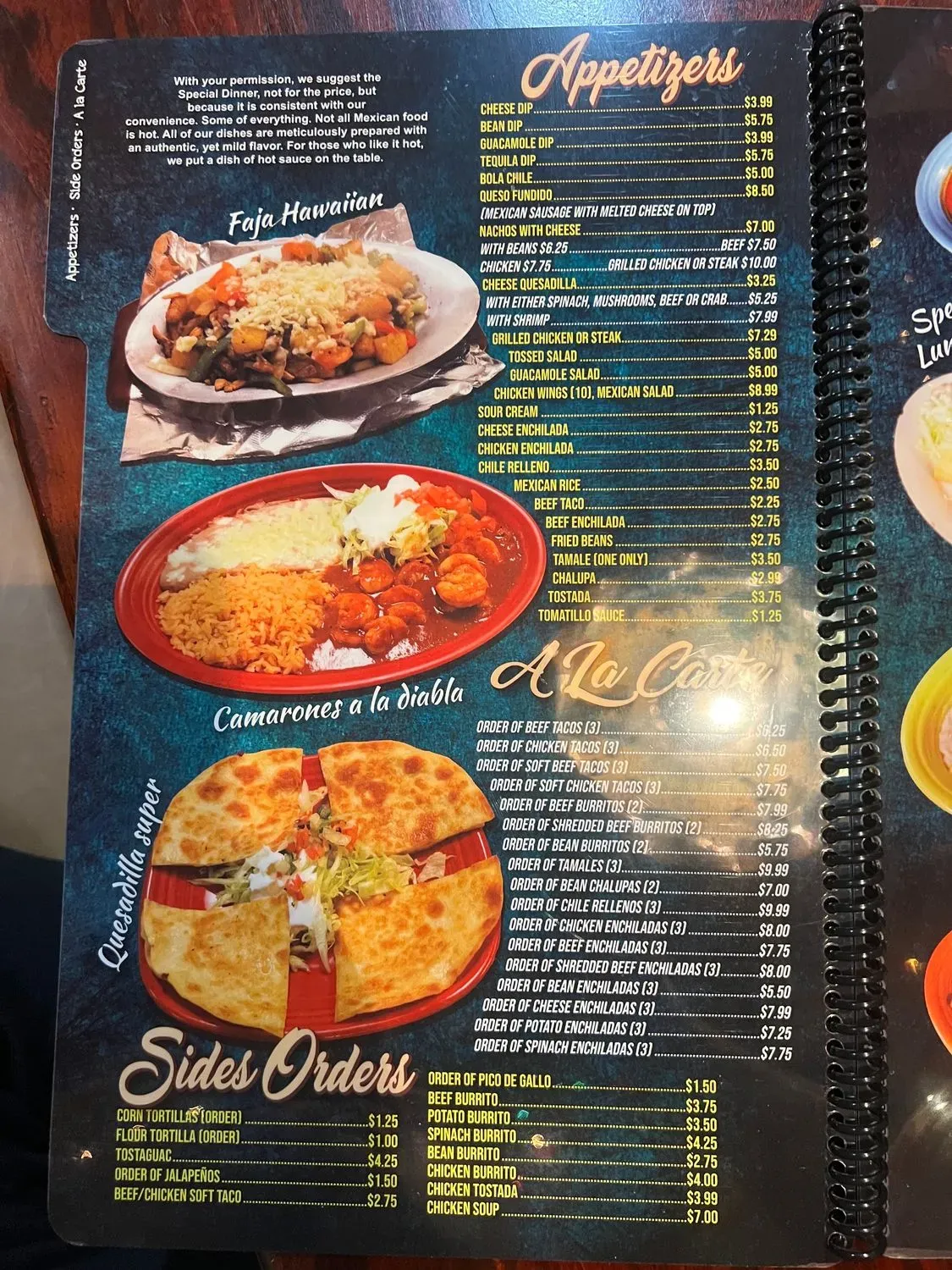 Menu 4