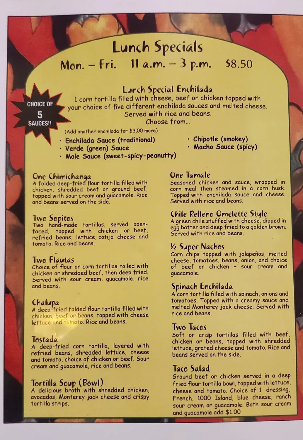 Menu 3