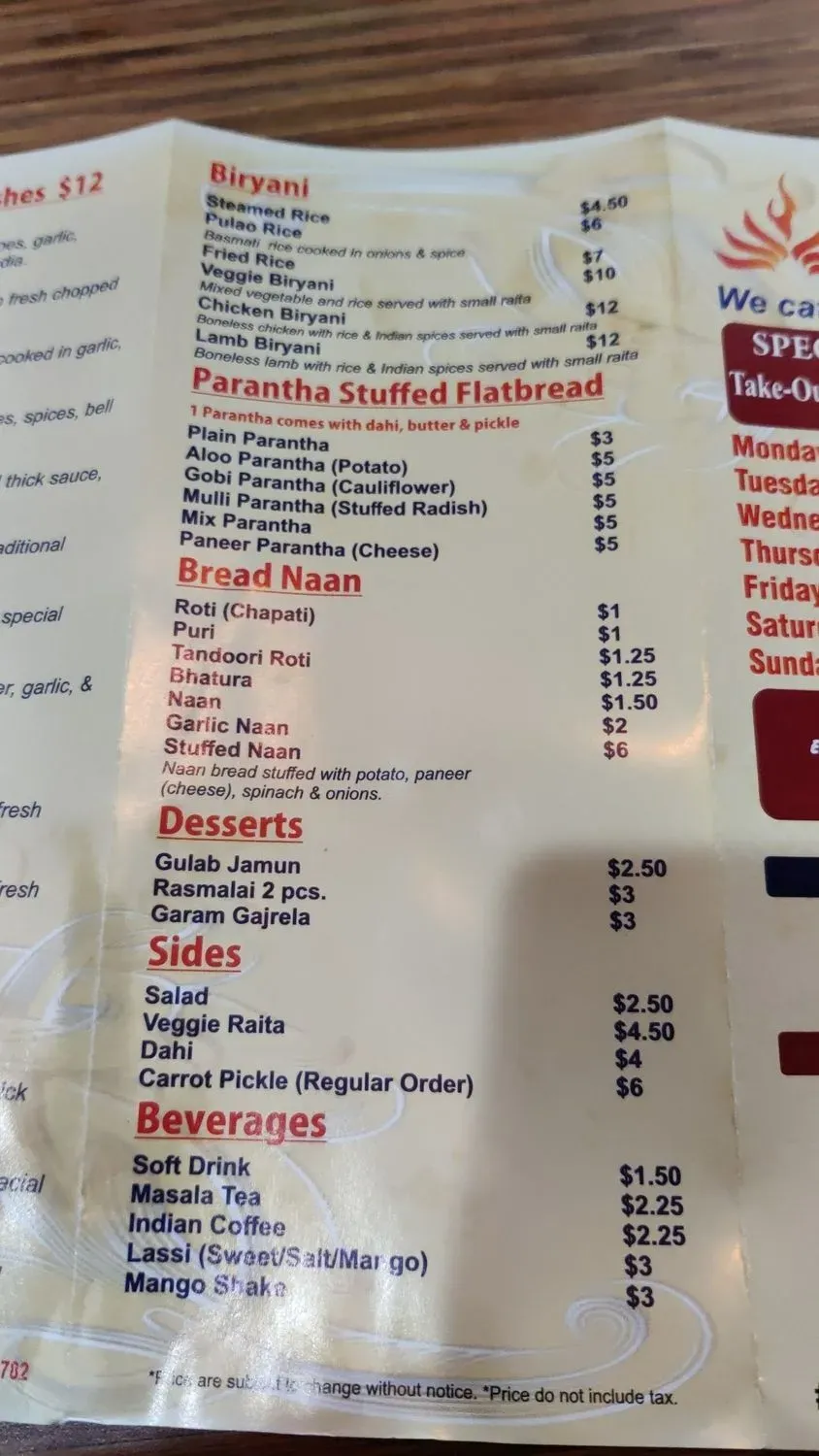 Menu 3