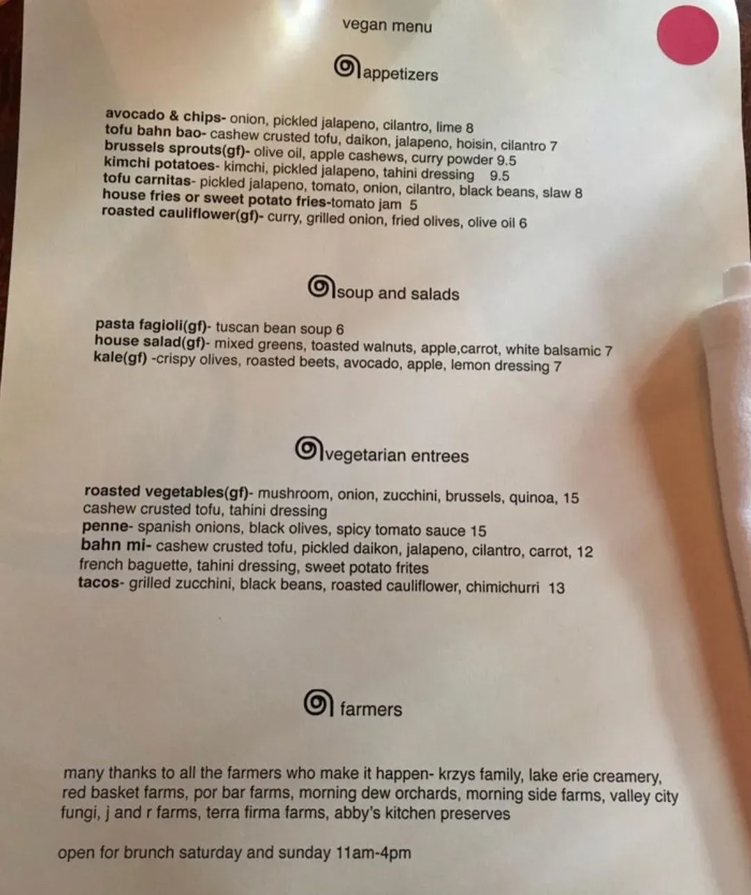 Menu 3