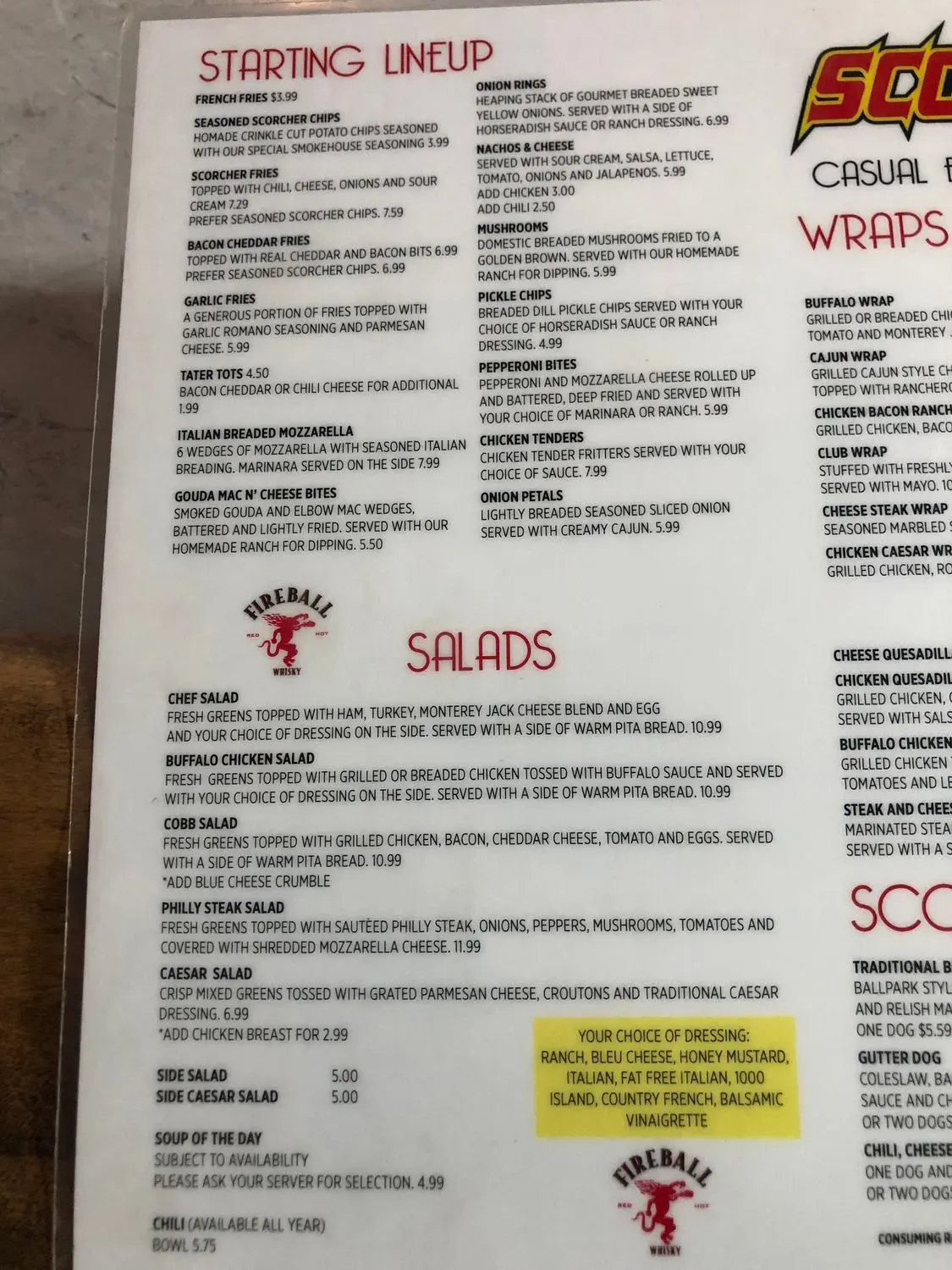 Menu 6