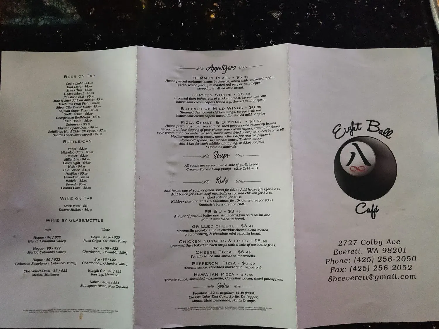 Menu 6