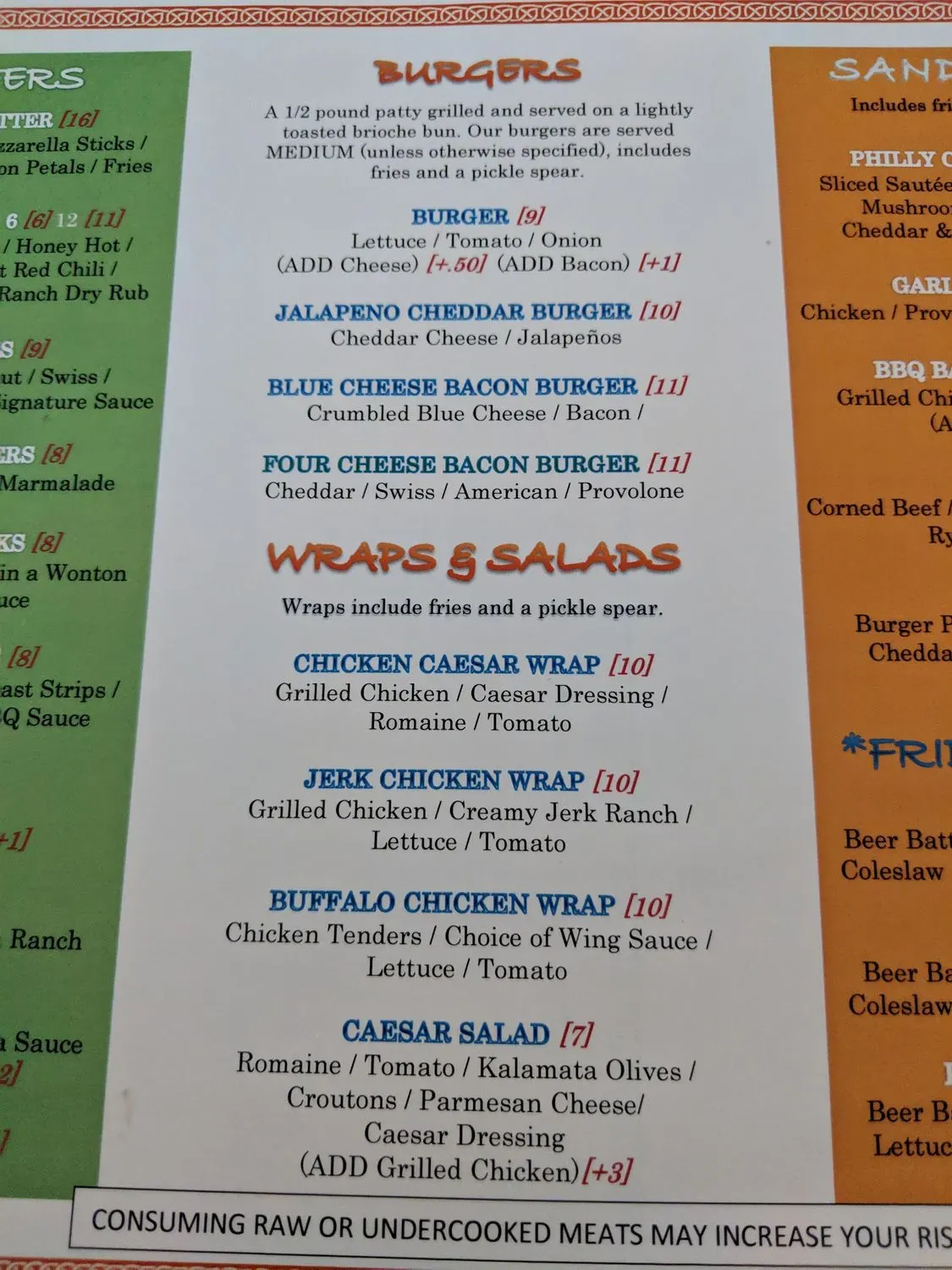 Menu 3