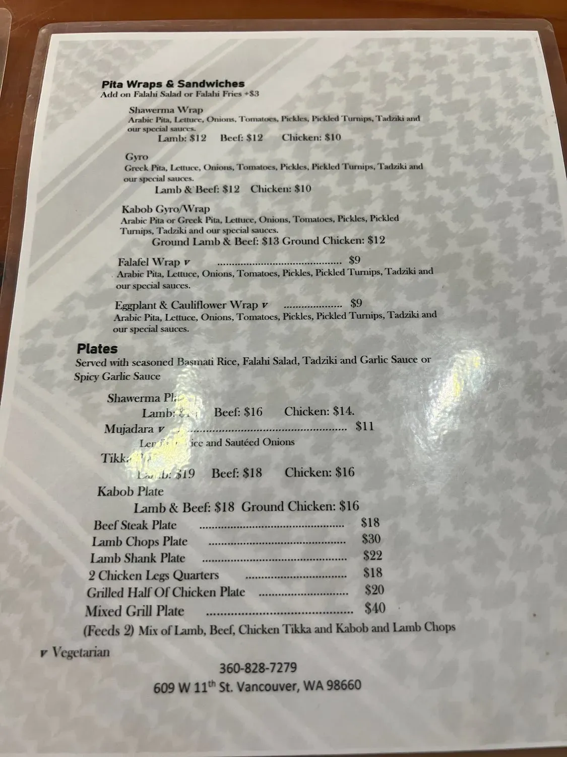 Menu 6