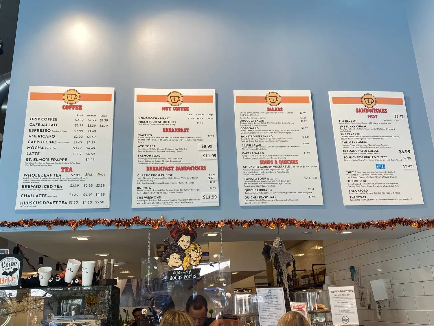 St. Elmo's Coffee Pub - Old Town North Menu - Updated October 2025