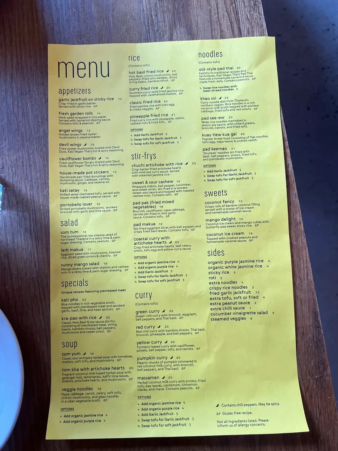 Menu 4