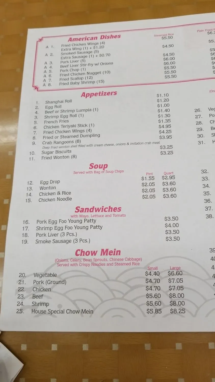 Menu 3