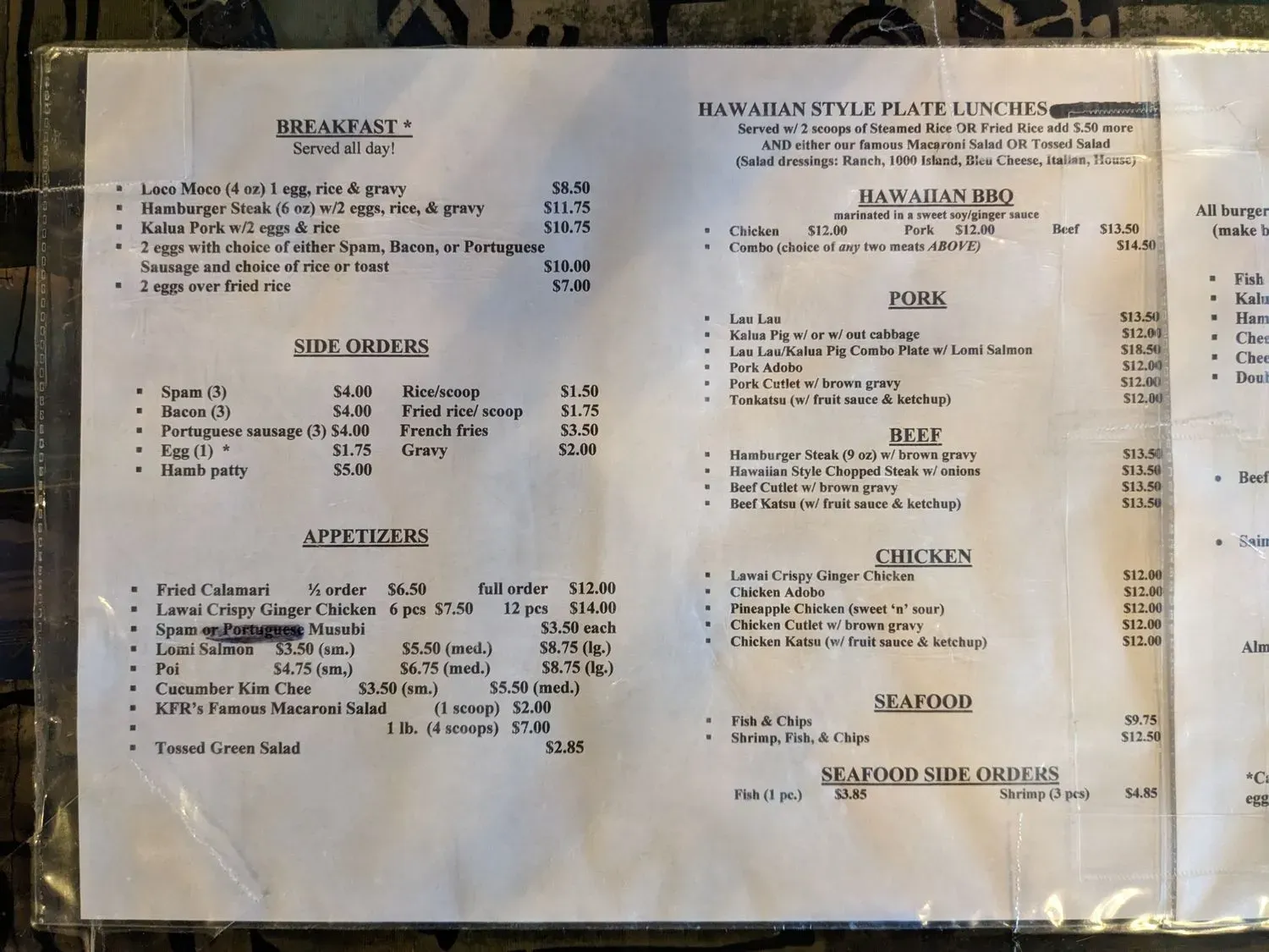 Menu 4