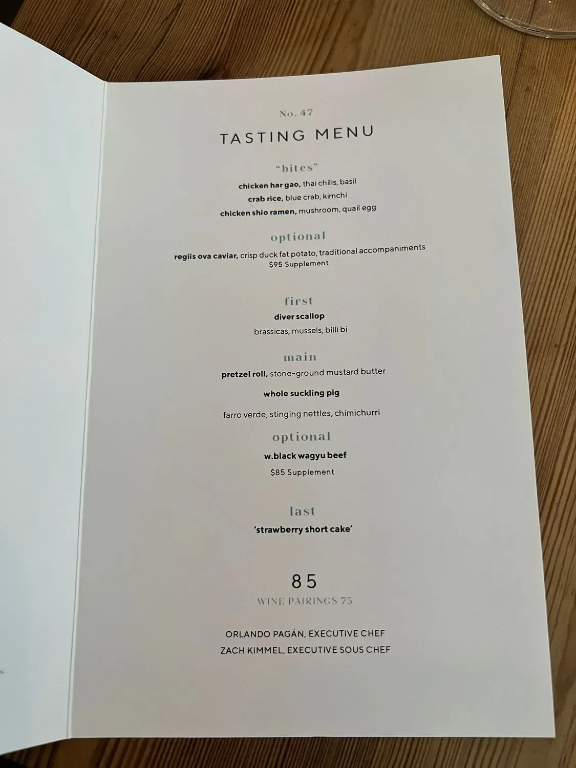 Menu 6